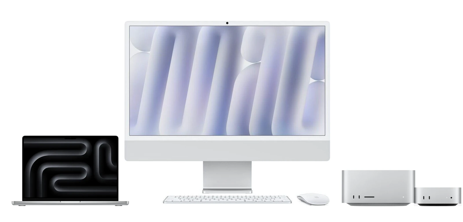 MacBook Pro, iMac, Mac Studio и Mac mini – конфигуратор на iCorner
