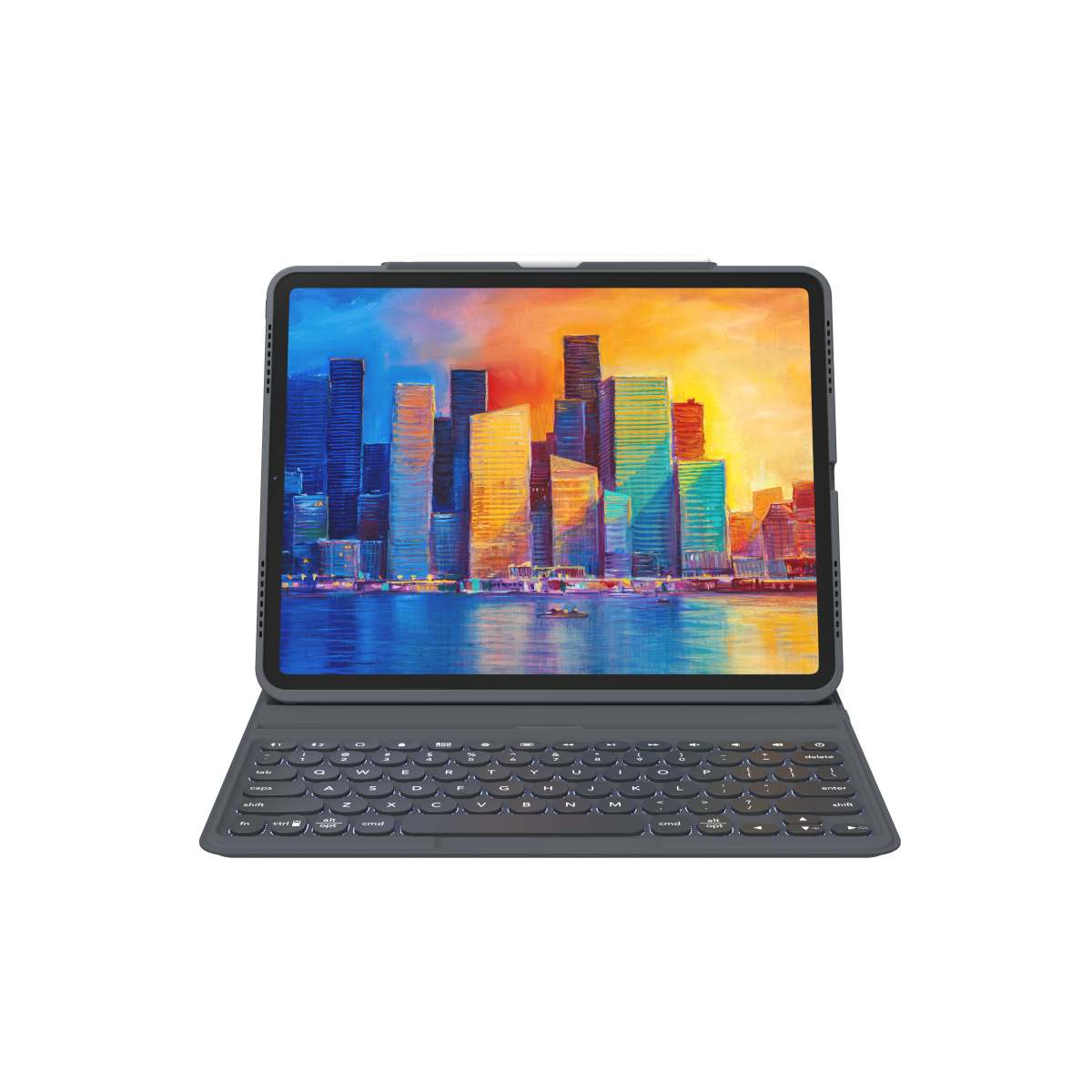 ZAGG Keyboard Pro Keys Apple iPad 11inch Pro Charcoal UK