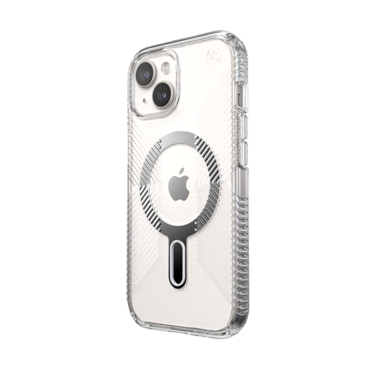 Калъф Speck Presidio Perfect-Clear Grip, за iPhone 15, 13, 14 MagSafe + ClickLock, Clear