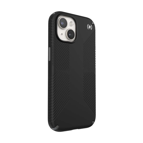 Калъф Speck Presidio2 за iPhone 13,14, 15 Grip, Black/Slate Grey – изглед 1