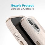 Калъф Speck Presidio2 за iPhone 13,14, 15 Grip, Bleached Bone/Heirloom Gold – изглед 2