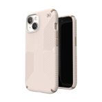 Калъф Speck Presidio2 за iPhone 13,14, 15 Grip, Bleached Bone/Heirloom Gold – изглед 3