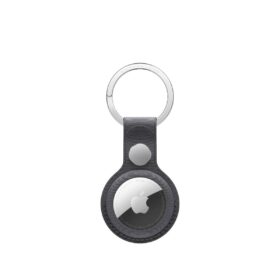 AirTag FineWoven Key Ring в черно
