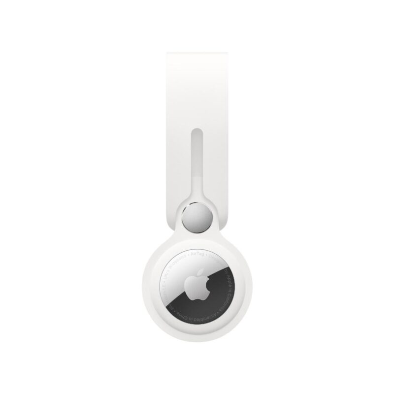 Apple AirTag Loop в бяло