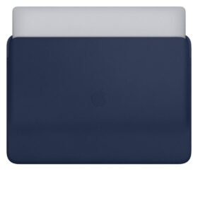 Apple Leather Sleeve for 16-inch MacBook Pro - Midnight Blue