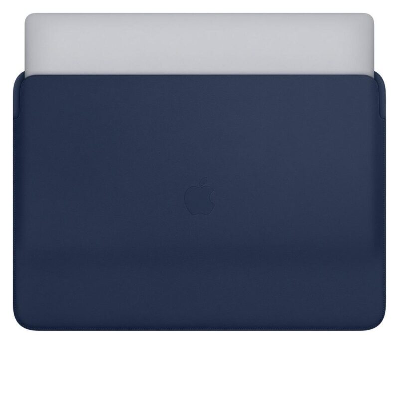 Apple Leather Sleeve for 16-inch MacBook Pro - Midnight Blue