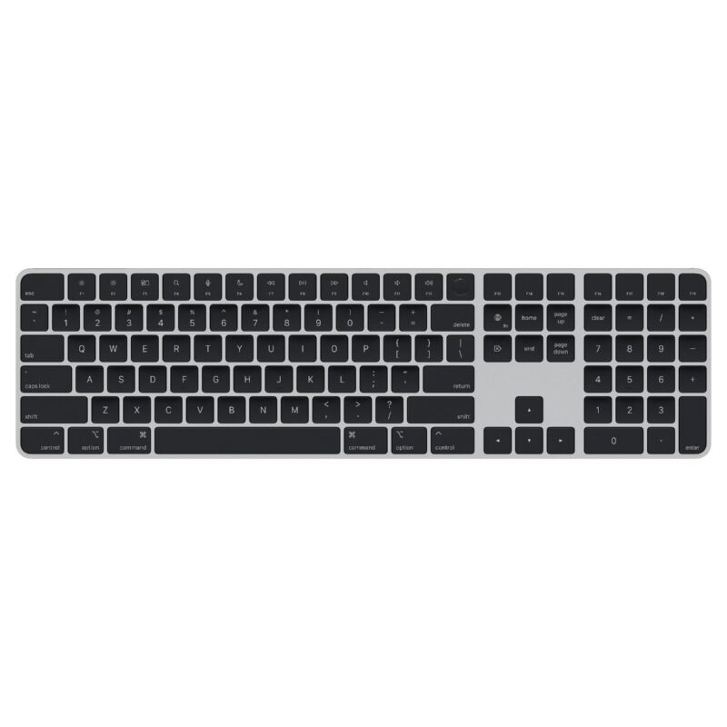Клавиатура Apple Magic с Touch ID и Numeric Keypad - Black Keys - International English (2024) | USB-C