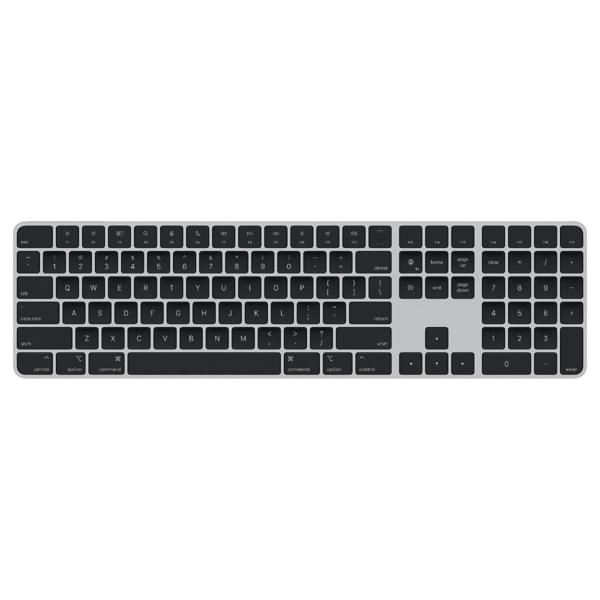 Apple Magic Keyboard (2022) w Touch ID and Numeric Keypad - Black Keys - International English Клавиатура Apple Magic с Touch ID и Numeric Keypad - Black Keys - International English (2024) | USB-C