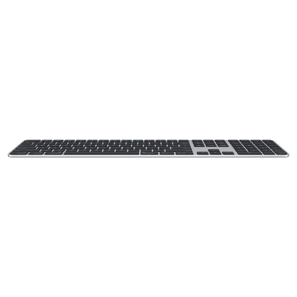 Клавиатура Apple Magic с Touch ID и Numeric Keypad - Black Keys - International English (2024) | USB-C – изглед 1
