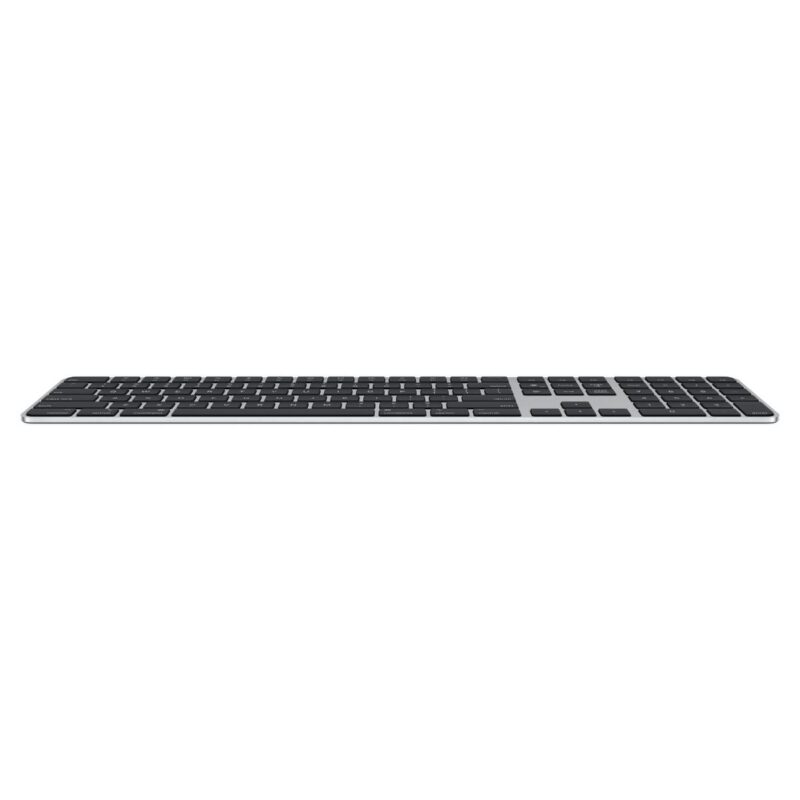 Клавиатура Apple Magic с Touch ID и Numeric Keypad - Black Keys - International English (2024) | USB-C – изглед 1