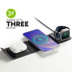 Зарядно устройство 3-in-1 travel charger with MagSafe, Black