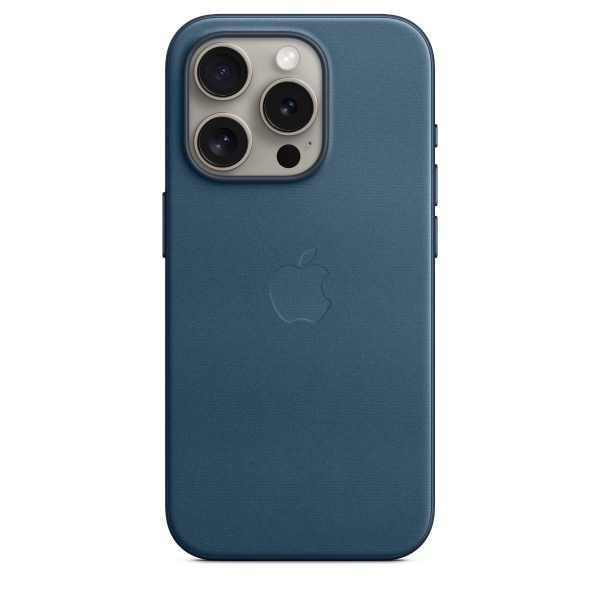 iPhone 15 Pro FineWoven Case with MagSafe - Pacific Blue