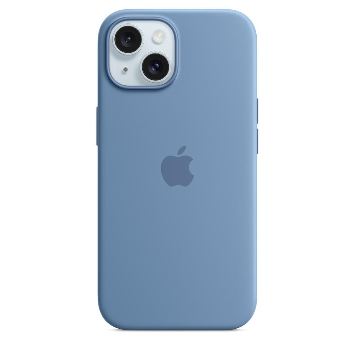 iPhone 15 Silicone Case with MagSafe - winter blue iPhone 15 Silicone Case with MagSafe - Winter Blue
