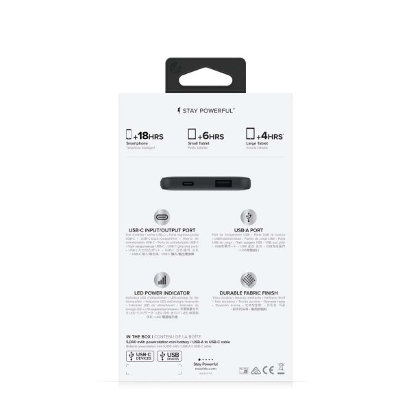 Външна батерия Mophie Powerstation 2019 (5k black) – изглед 1