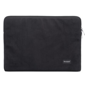 Чанта Bombata Sleeve Velvet 13-14 инча в черно