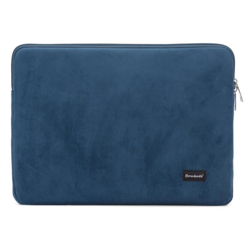 Чанта Bombata Sleeve Velvet 13-14 инча - Dark Blue