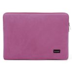 Чанта Bombata Sleeve Velvet 13-14 инча - Dark Pink
