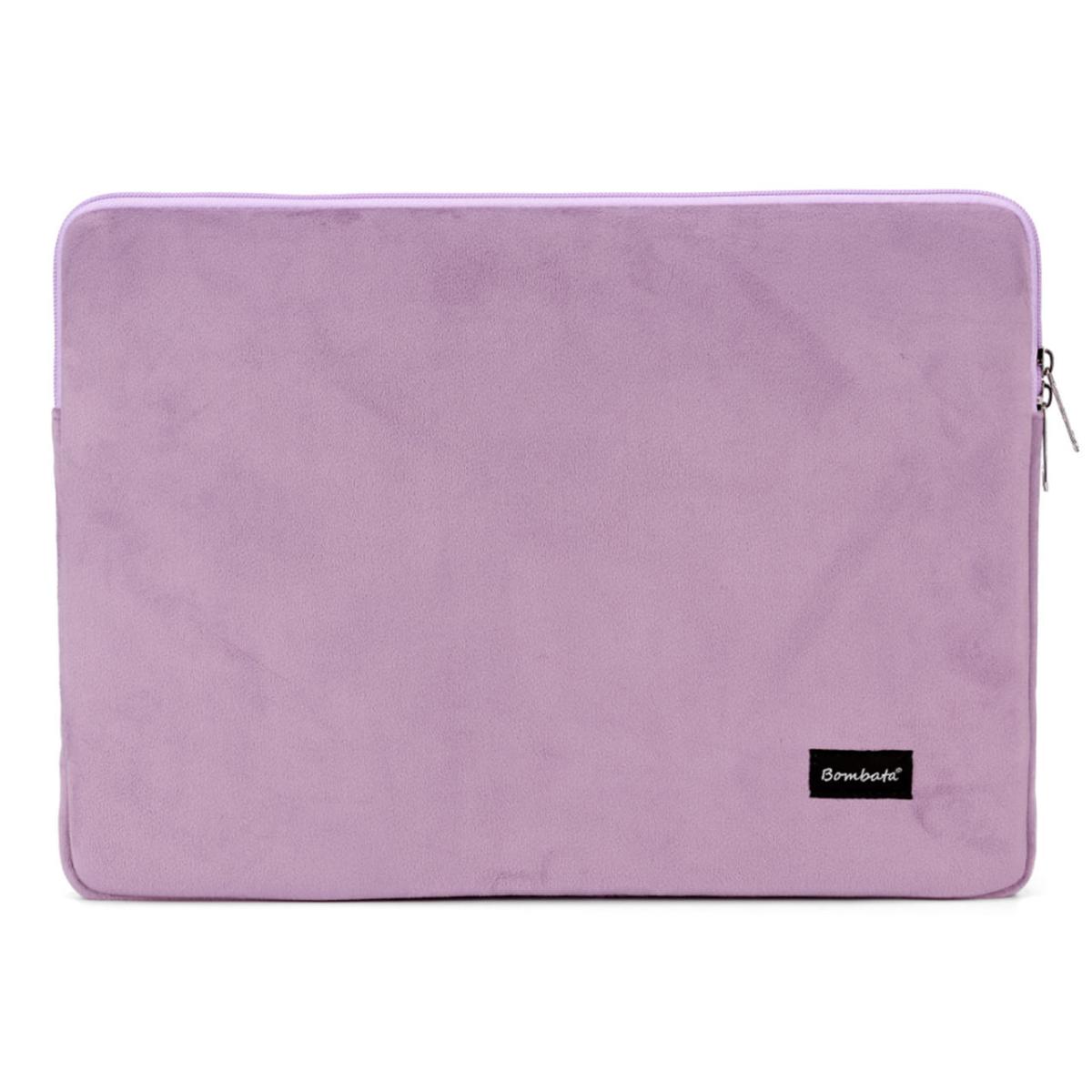 bombata_sleeve_velvet_13_14_light_lavender (1) Чанта Bombata Sleeve Velvet 13-14 инча - Light lavender