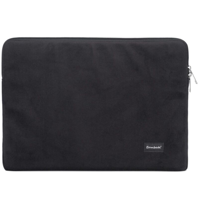 Чанта Bombata Sleeve Velvet 15-16 инча в черно