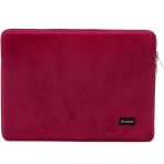 Чанта Bombata Sleeve Velvet 15-16 инча - Burgundy