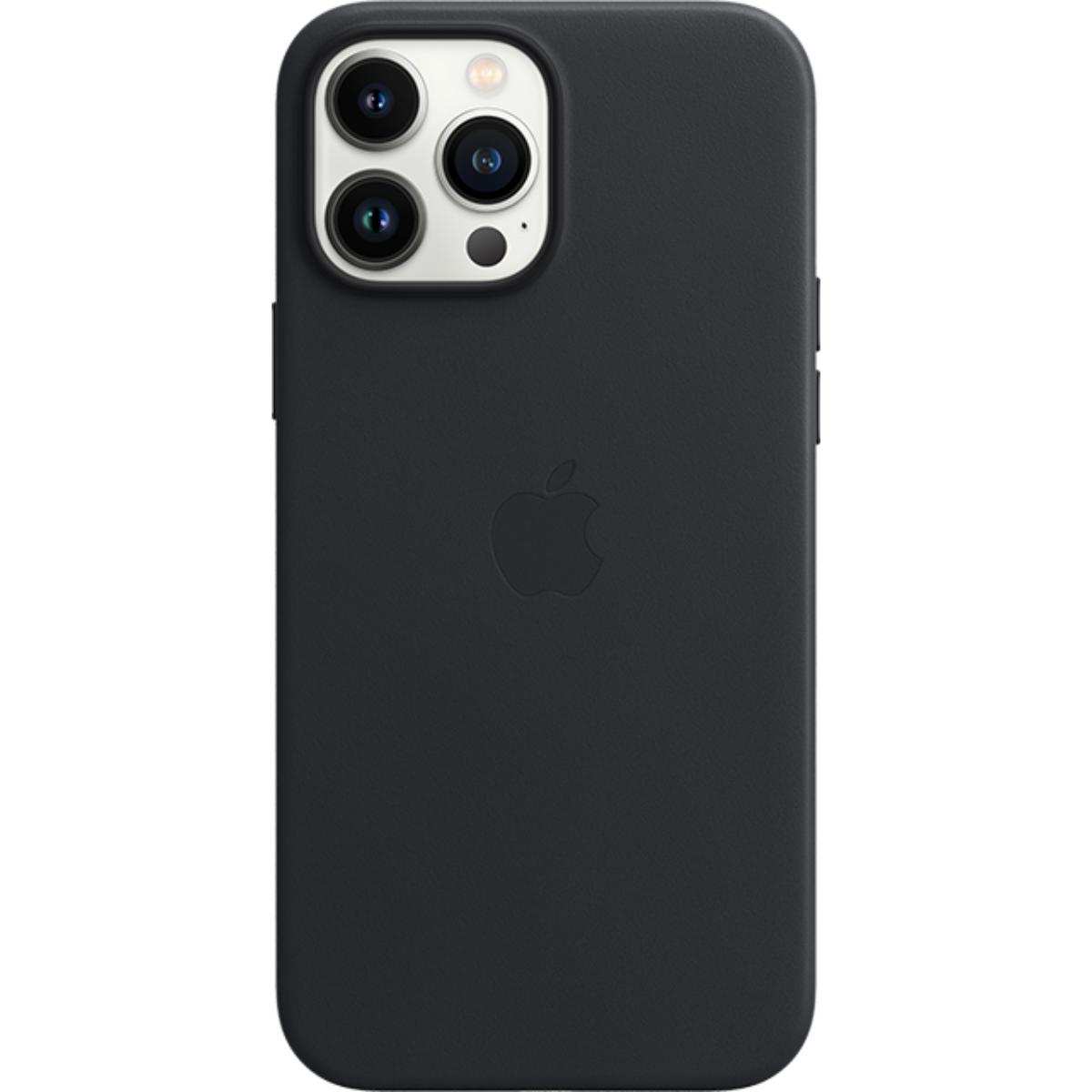 cheren-kojen-case-za-iphone-13-pro-max iPhone 13 Pro Max Leather Case with MagSafe - Черен
