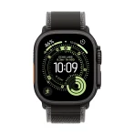 Apple Watch Ultra 3 GPS + Cellular 49mm Black Titanium Case with Black/Charcoal Trail Loop - S/M – изглед 1