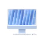 Apple IMAC 24: M4 чип | 8-ядрен CPU и 8-ядрен GPU | 16GB памет | 256GB SSD в синьо