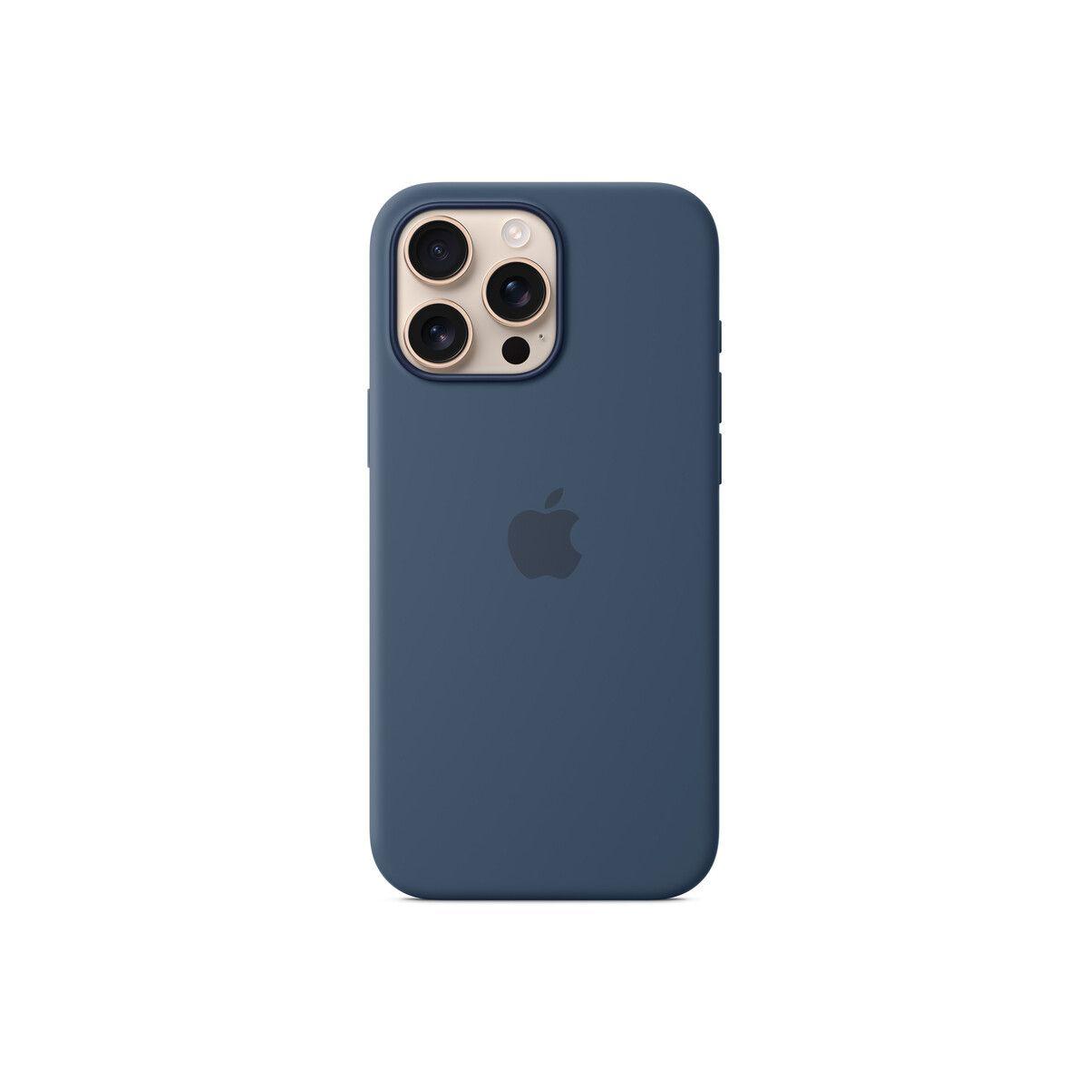 keis-iPhone-16-Pro-Max-denim Кейс за iPhone 16 Pro Max Silicone Case съвместим с Magsafe - Denim