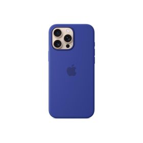 Кейс за iPhone 16 Pro Max Silicone Case съвместим с Magsafe - Ultramarine (Seasonal)