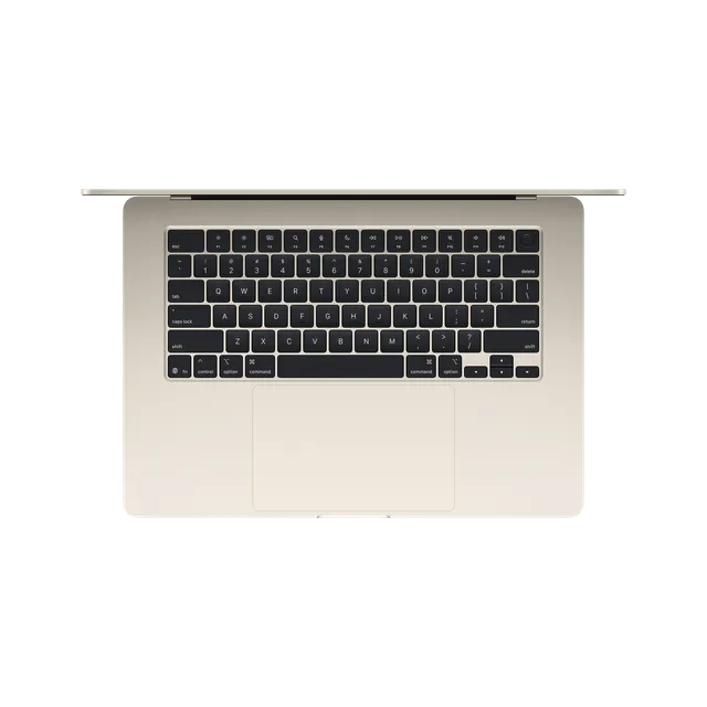 MacBook Air 13" с M4 чип, 16GB, 256GB SSD, Starlight – изглед 1