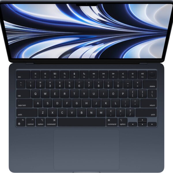 MacBook Air 15" с M4 чип, 16GB, 256GB SSD, Midnight – изглед 1