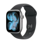 Apple Watch Series 11 GPS 42mm Space Grey Aluminium Case with Black Sport Band - S/M