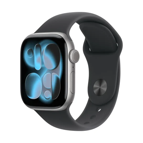 Apple Watch Series 11 GPS 42mm Space Grey Aluminium Case with Black Sport Band - S/M