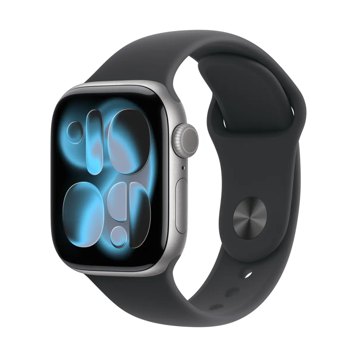 Apple Watch Series 11 GPS 42mm Space Grey Aluminium Case with Black Sport Band - S/M