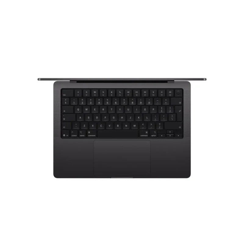 Macbook Pro 14 инча: M5 чип с 10 ядрен CPU и 10 ядрен GPU, 16GB, 1TB SSD в черно – изглед 1