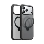 Torras Ostand Spin за iPhone 17 Pro Max, Black