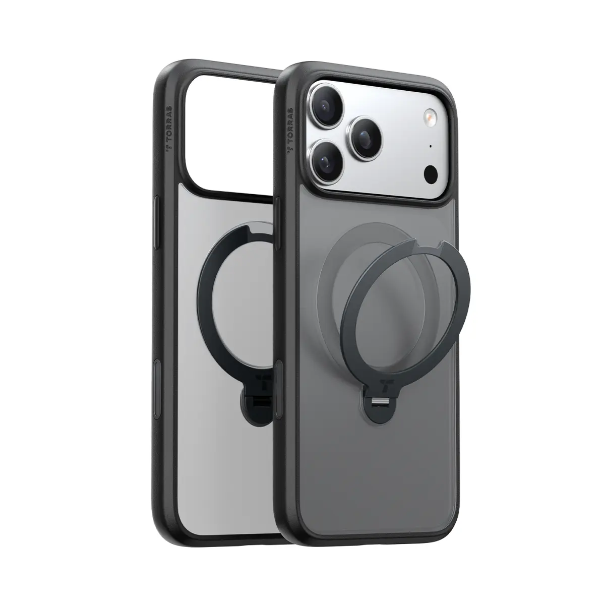 torras-case-004-1 Torras Ostand Spin за iPhone 17 Pro Max, Black