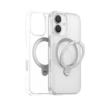 Torras Ostand Spin за iPhone 17, Clear
