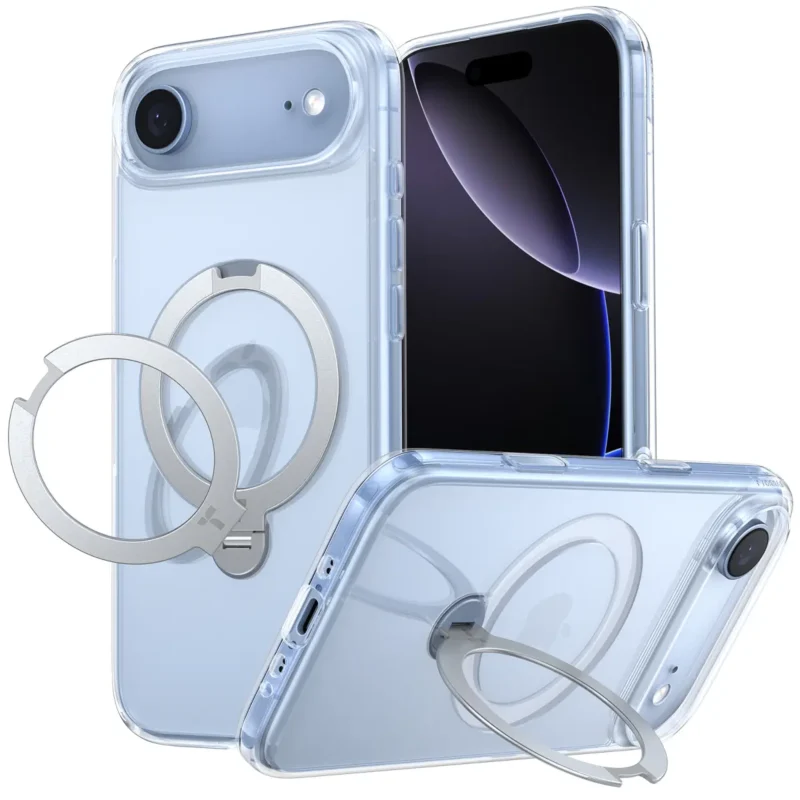 Torras Ostand Spin за iPhone Air, Clear – изглед 1
