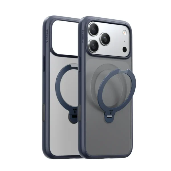 Torras Ostand Spin за iPhone 17 Pro Max, Navy Blue