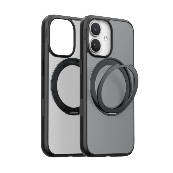 Torras Ostand Pro за iPhone 17, Black – изглед 1