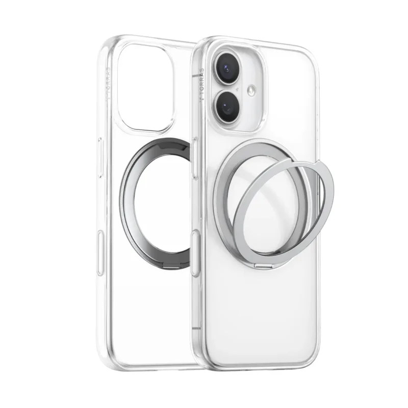Torras Ostand Pro за iPhone 17, Clear – изглед 1