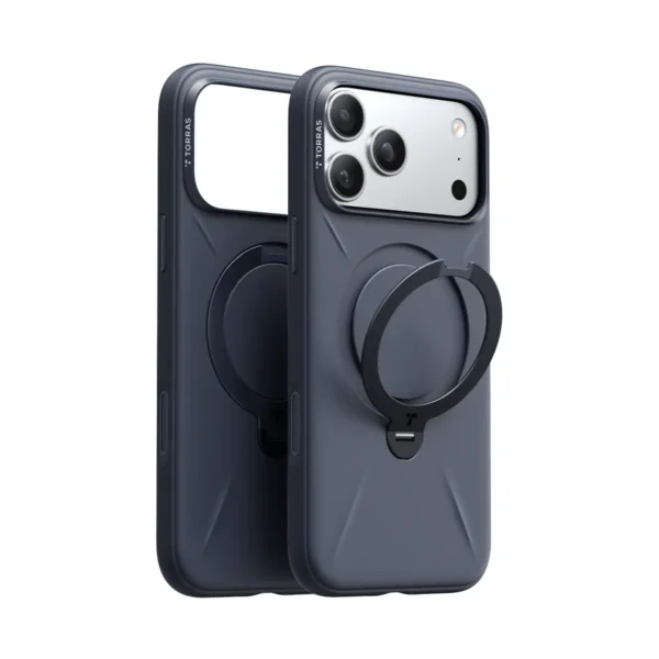 Torras QPRO Silicone за iPhone 17 Pro Max, Navy Blue