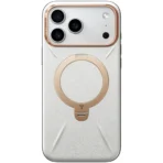 Torras QPRO Leather за iPhone 17 Pro, Grey – изглед 1