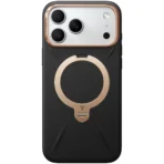 Torras QPRO Leather за iPhone 17 Pro Max, Black – изглед 1