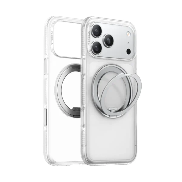 Torras Ostand R Fitness за iPhone 17 Pro, Clear