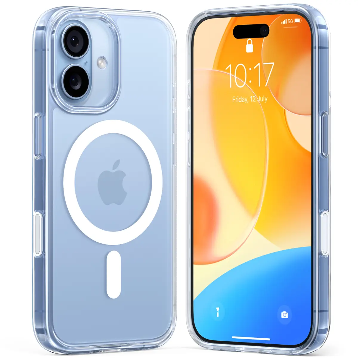 torras-case-053-1 Torras Guardian-Magnetic за iPhone 17, Clear