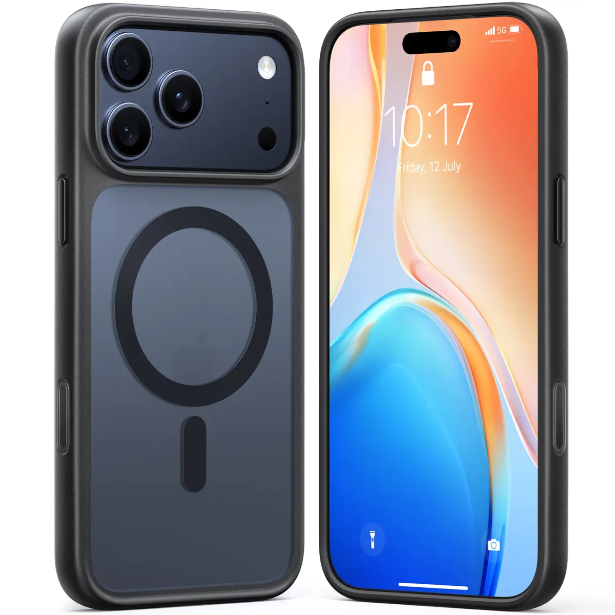 torras-case-055-1 Torras Guardian-Magnetic за iPhone 17 Pro, Clear