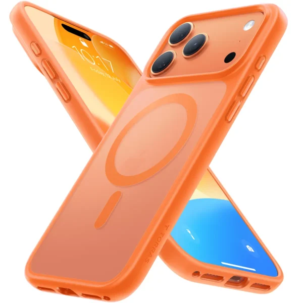 Torras Guardian-Magnetic за iPhone 17 Pro, Orange