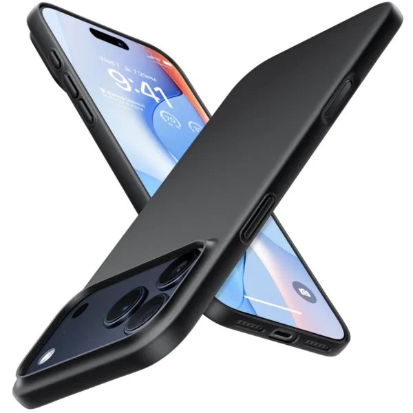 Torras SlimFit-Mag за iPhone 17 Pro Max, Black